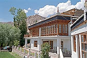 Ladakh - Leh, traditional house 